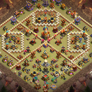 Rathaus Level 16 Krieg Base 2026, Layout #2766