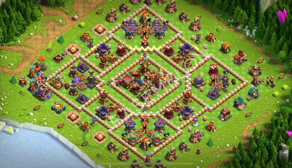 Aldea del Ayuntamiento Nivel 16 para Defensa Diseño 2026, #2771