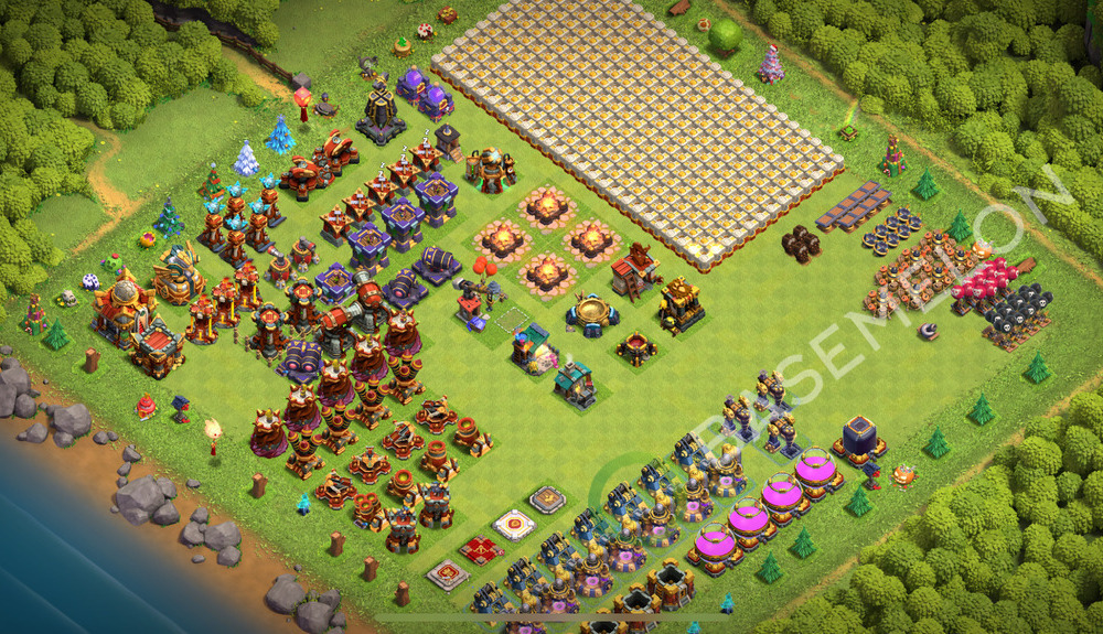 Hôtel de Ville Level 16 Progress Base  2026, Village #2888