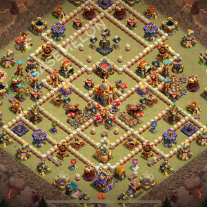 Rathaus Level 16 Krieg Base 2026, Anti Alles, Layout #3022