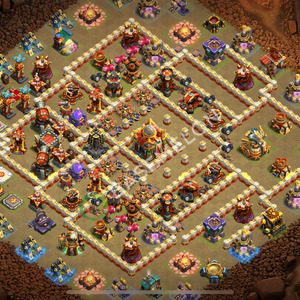 Town Hall Level 16 War Base Design 2026, Layout #3043