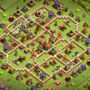Town Hall Level 16 Trophy/Defense Base Design 2026, Legend League, Layout #3179