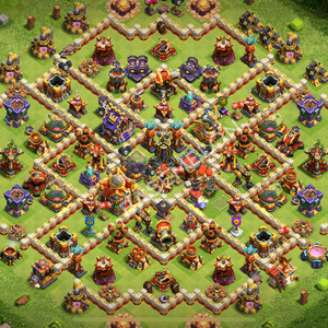Town Hall Level 16 Farm Base Design 2026, Layout #3306
