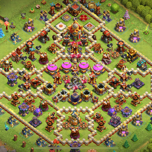 Town Hall Level 16 Farm Base Design 2026, Layout #3342
