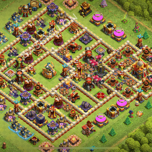 Town Hall Level 16 Trophy/Defense Base Design 2026, Layout #3402