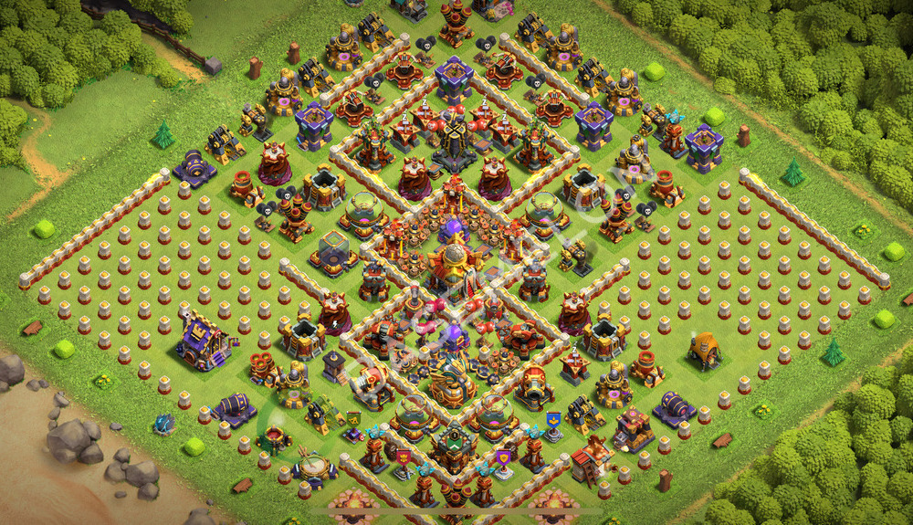 Town Hall Level 16 Progress Base Design 2026, Layout #3420