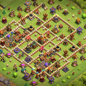 Town Hall Level 16 Trophy/Defense Base Design 2026, Anti 3 Stars, Anti Air, Layout #3562
