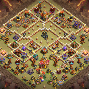 Hôtel de Ville Level 16 Guerre GDC Base  2026, Village #3638