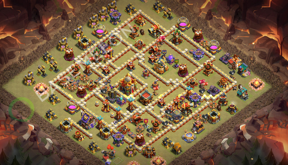 Town Hall Level 16 War Base Design 2026, Layout #3694