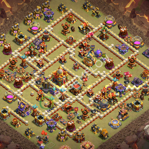 Town Hall Level 16 War Base Design 2026, Layout #3694