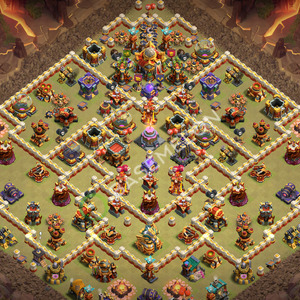 Town Hall Level 16 War Base Design 2026, Anti 2 Stars, Legend League, Layout #3749