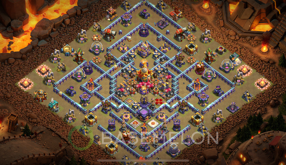 Town Hall Level 16 War Base Design 2024, Anti 3 Stars, Layout #515