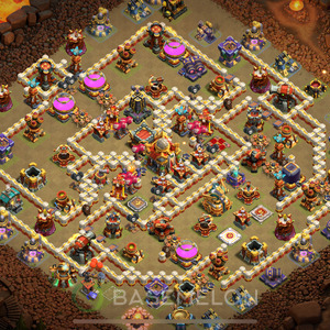 Rathaus Level 16 Krieg Base 2025, Anti Alles, Layout #641