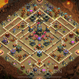 Town Hall Level 17 War Base Design 2025, Anti 2 Stars, Legend League, Layout #1001