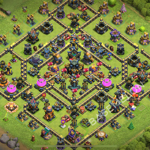 Aldea del Ayuntamiento Nivel 17 para Farming, Anti Todo Diseño 2025, #1005