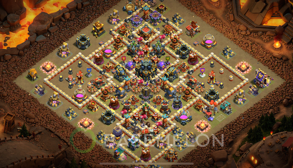 Town Hall Level 17 War Base Design 2024, Anti 2 Stars, Anti Air, Layout #1010