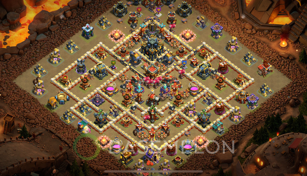 Town Hall Level 17 War Base Design 2024, Legend League, Layout #1018