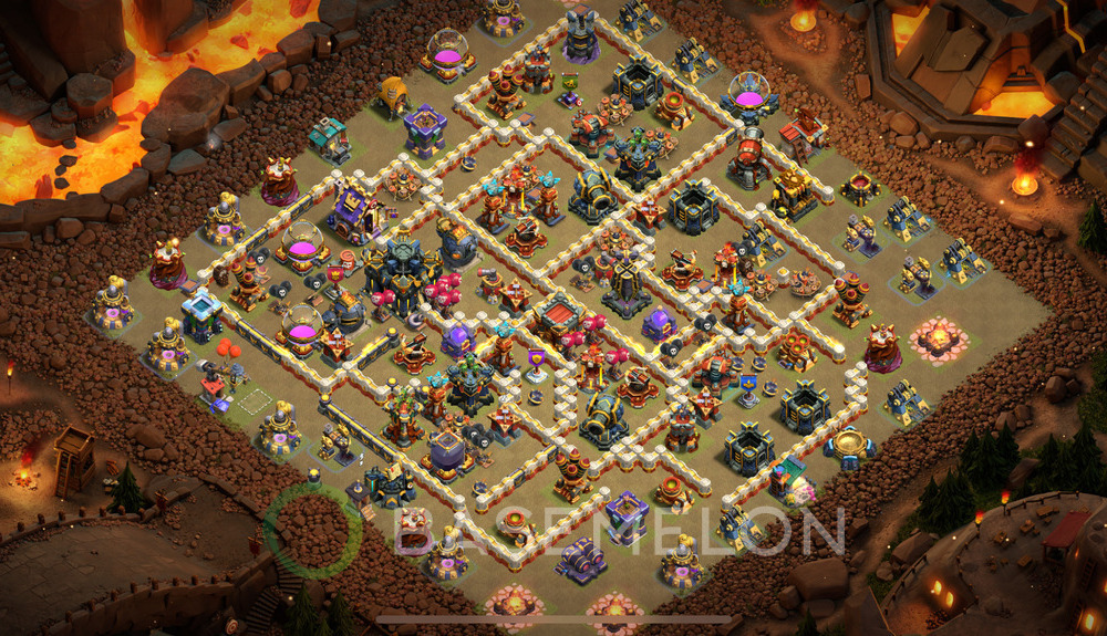 Town Hall Level 17 War Base Design 2024, Layout #1027