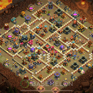 Rathaus Level 17 Krieg Base 2025, Layout #1027