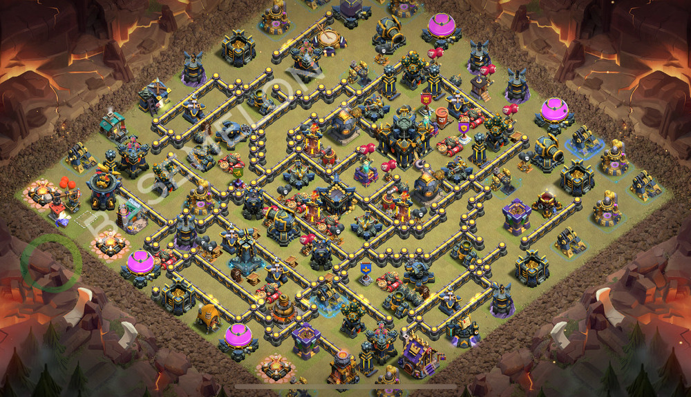 Aldea del Ayuntamiento Nivel 17 para Guerra, Anti Aéreo Diseño 2025, #1031