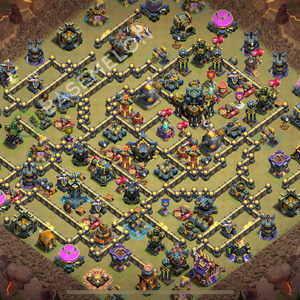 Aldea del Ayuntamiento Nivel 17 para Guerra, Anti Aéreo Diseño 2025, #1031