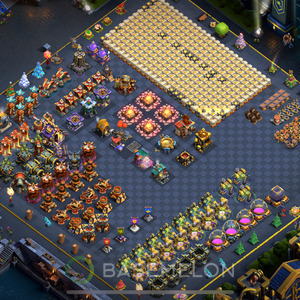 Town Hall Level 17 Progress Base Design 2025, Layout #1033