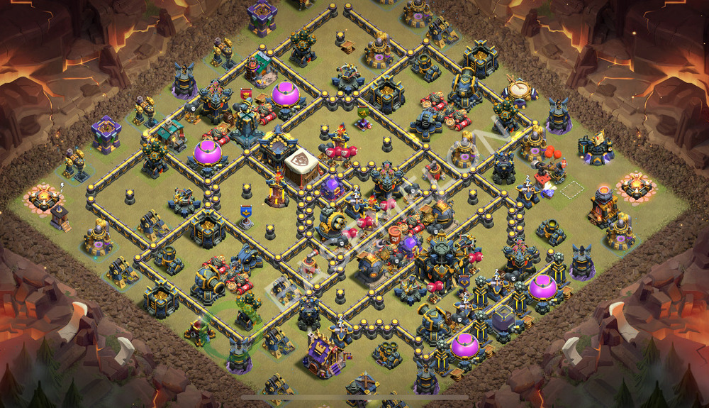 Aldea del Ayuntamiento Nivel 17 para Guerra Diseño 2025, #1677