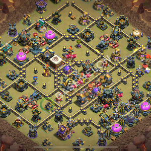 Aldea del Ayuntamiento Nivel 17 para Guerra Diseño 2025, #1677