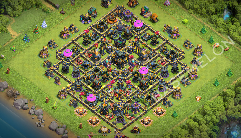 Aldea del Ayuntamiento Nivel 17 para Farming Diseño 2025, #1681