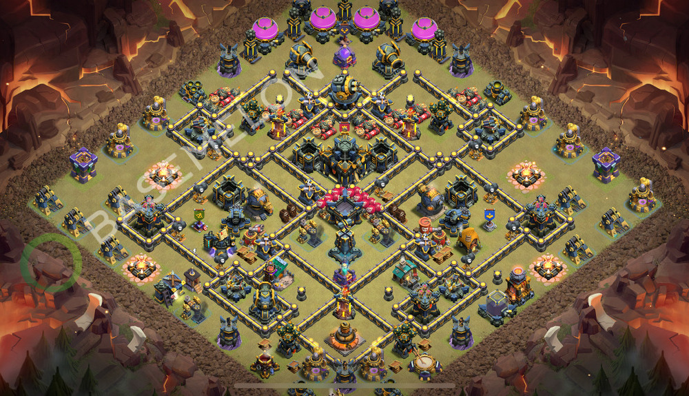 Aldea del Ayuntamiento Nivel 17 para Guerra, Anti Todo Diseño 2025, #1776