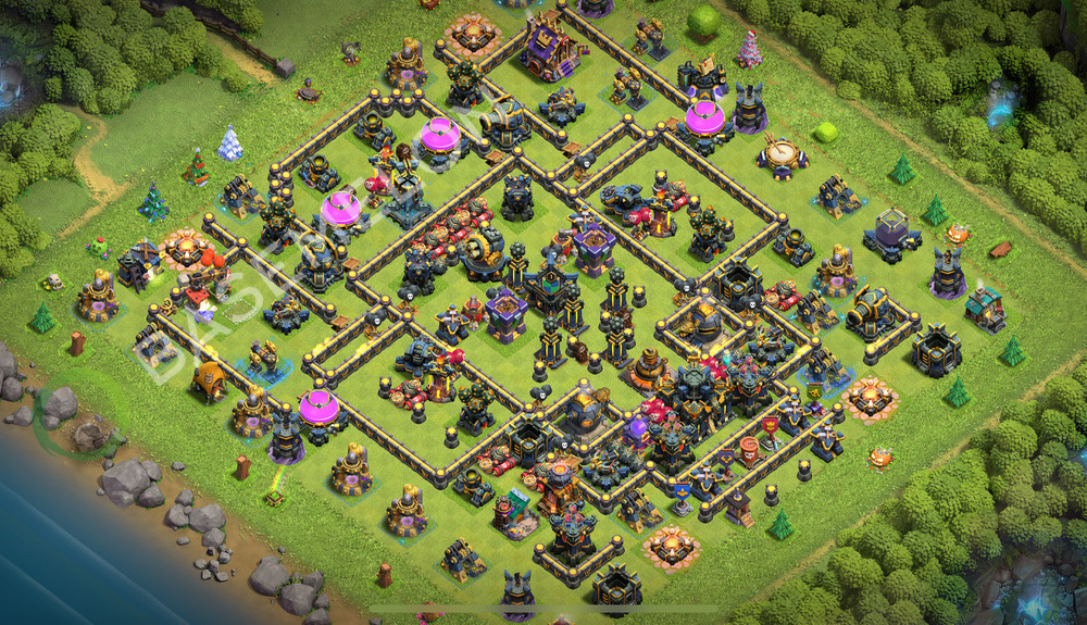 Aldea del Ayuntamiento Nivel 17 para Defensa, Liga Leyenda Diseño 2025, #1852