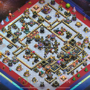 Town Hall Level 17 Trophy/Defense Base Design 2025, Legend League, Layout #1852