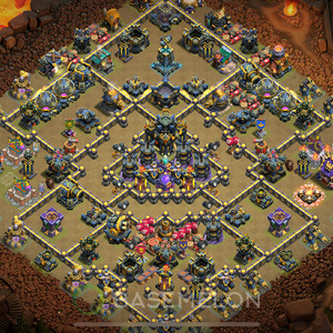 Rathaus Level 17 Krieg Base 2025, Legend Liga, Layout #1936