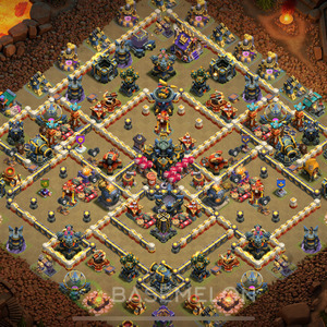 Rathaus Level 17 Krieg Base 2025, Anti Alles, Layout #1957