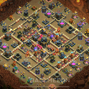 Town Hall Level 17 War Base Design 2025, Anti Air, Layout #1960