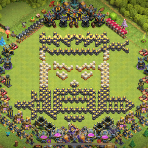 Town Hall Level 17 Progress Base Design 2025, Layout #2001