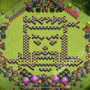 Town Hall Level 17 Progress Base Design 2025, Layout #2001