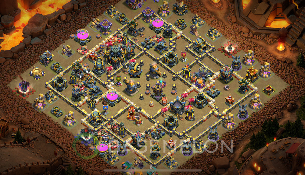 Town Hall Level 17 War Base Design 2025, Layout #2062