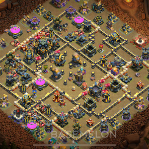 Town Hall Level 17 War Base Design 2025, Layout #2062