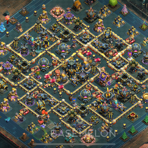 Town Hall Level 17 Trophy/Defense Base Design 2025, Anti 2 Stars, Legend League, Layout #2089