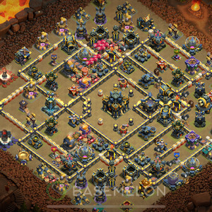 Town Hall Level 17 War Base Design 2025, Legend League, Hybrid, Layout #2118