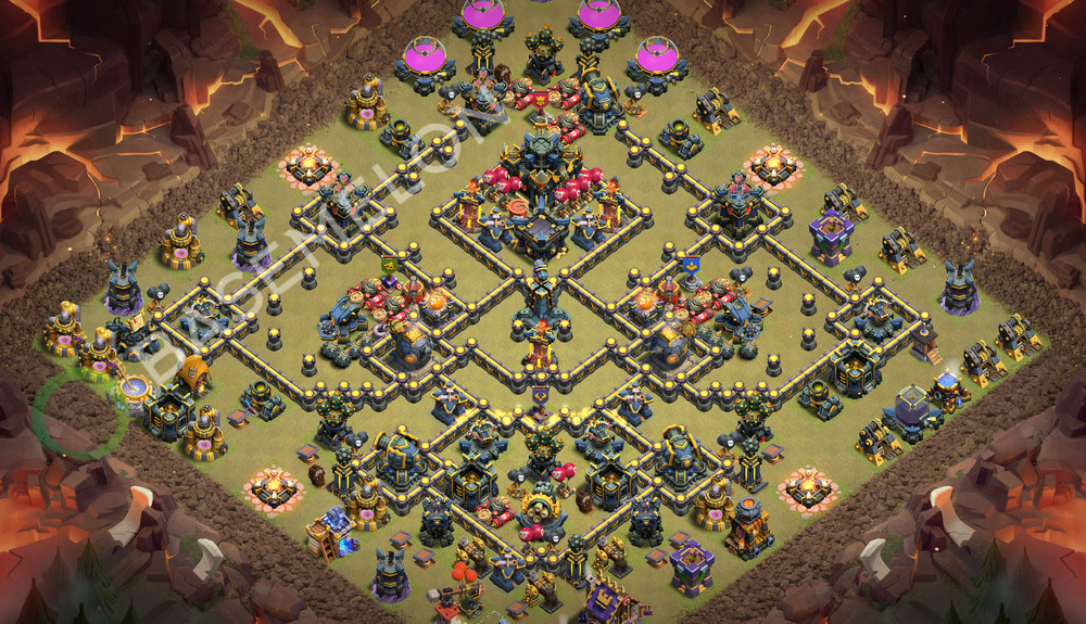 Town Hall Level 17 War Base Design 2026, Anti Everything, Layout #2159