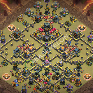 Town Hall Level 17 War Base Design 2026, Anti Everything, Layout #2159
