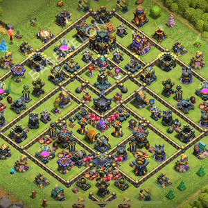 Aldea del Ayuntamiento Nivel 17 para Defensa, Anti Todo Diseño 2025, #2170