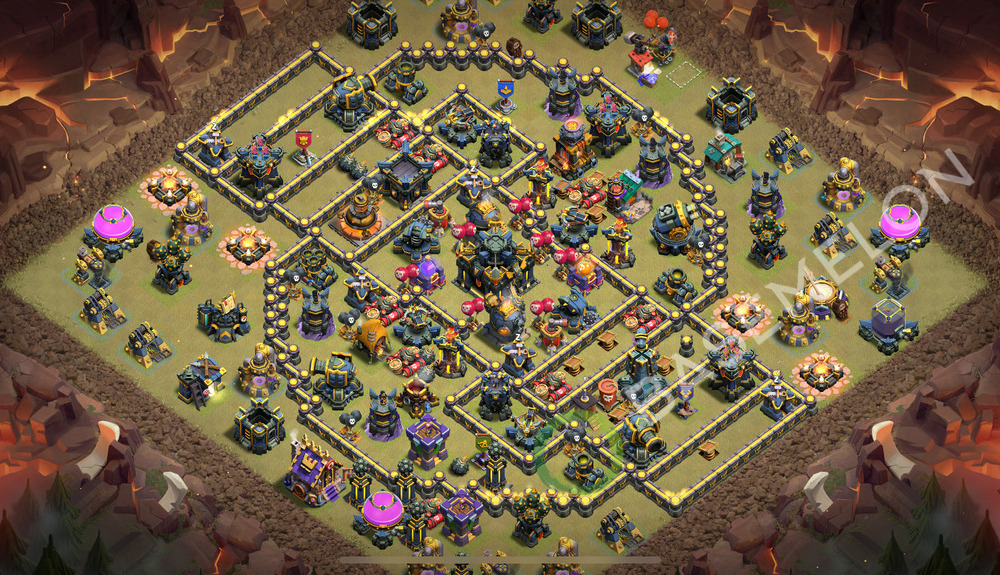 Rathaus Level 17 Krieg Base 2025, Layout #2279