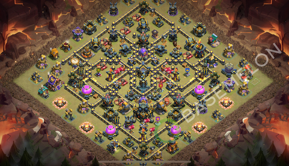 Rathaus Level 17 Krieg Base 2025, Anti Alles, Layout #2316