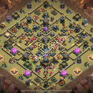 Rathaus Level 17 Krieg Base 2025, Anti Alles, Layout #2316