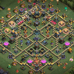 Town Hall Level 17 Farm Base Design 2026, Anti Everything, Layout #2318
