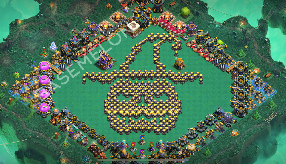 Rathaus Level 17 Progress Base 2025, Layout #2323