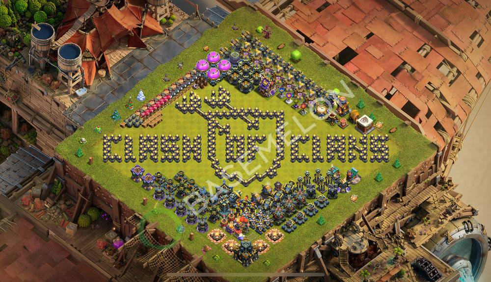 Town Hall Level 17 Progress Base Design 2025, Layout #2326